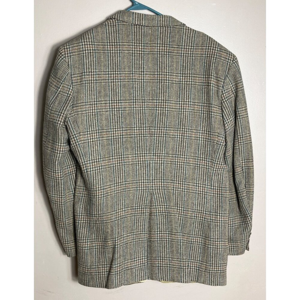 Glencarlyn Classic Clothing Tweed Sport Coat Wool Blazer Preppy Mens Size 44L - Picture 3 of 8